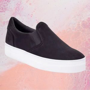 Black Platform Sneakers from JustFab. New in box.